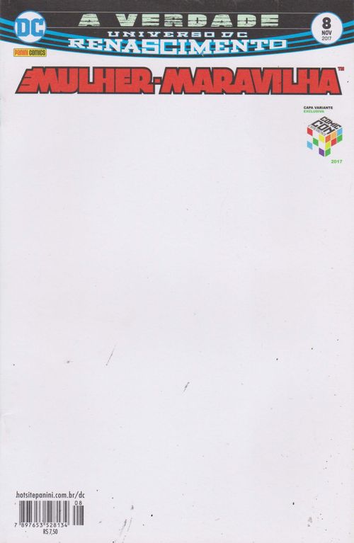 Mulher-Maravilha # 08 (Capa Variante B)