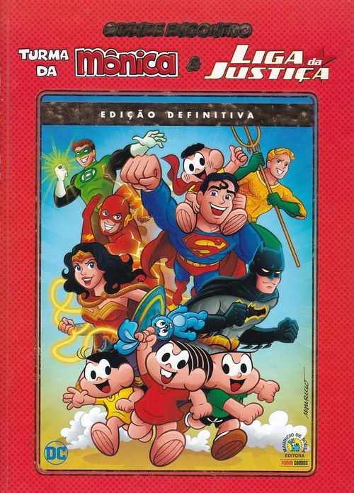 Grande Encontro - Turma da Mônica e Liga da Justiça (Capa Dura)