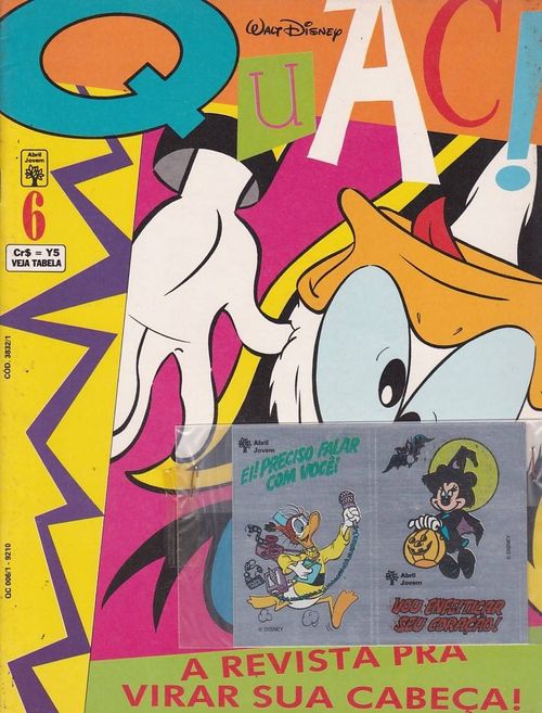 Quac! # 6 - COM O BRINDE ORIGINAL