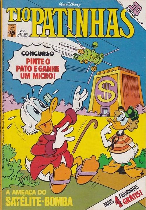 Tio Patinhas # 233 - COM O BRINDE ORIGINAL
