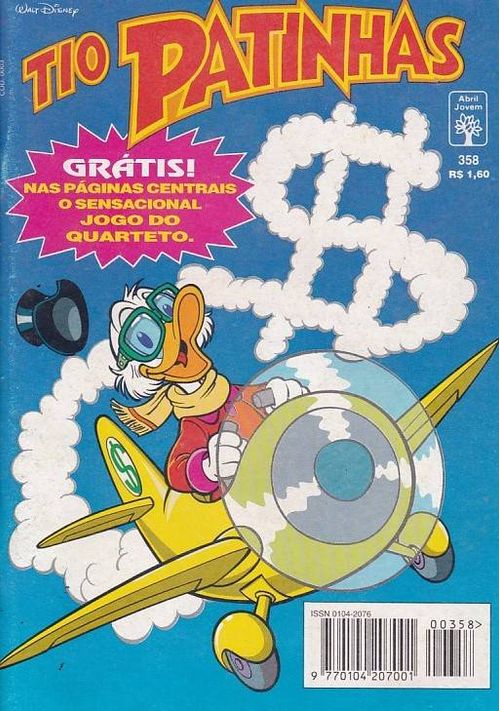 Tio Patinhas # 358 - COM O BRINDE ORIGINAL