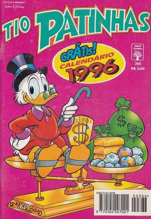 Tio Patinhas # 366 - COM O BRINDE ORIGINAL