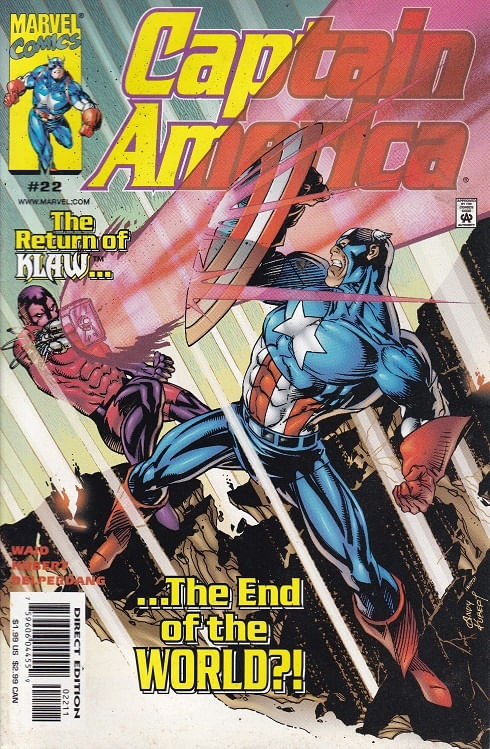 Captain America - Volume 3 # 22