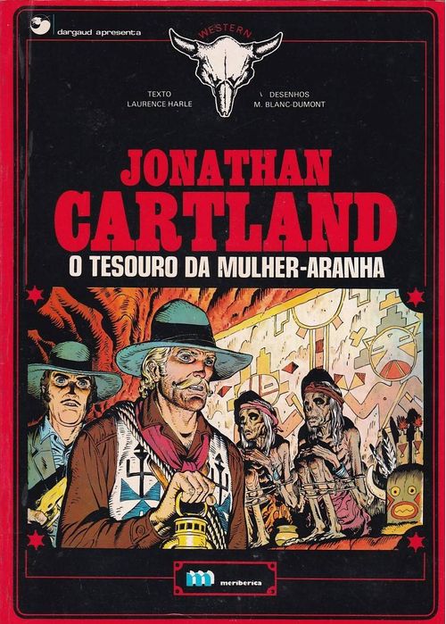 Coleção Western - Jonathan Cartland - O Tesouro da  Mulher Aranha