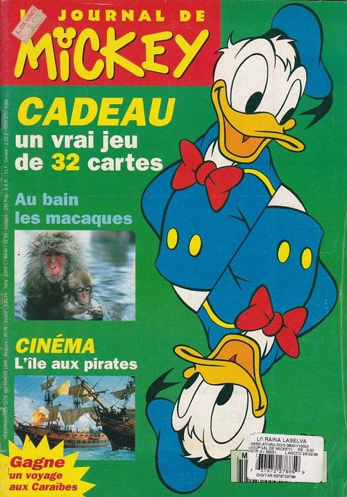 Journal de Mickey # 2278 - COM O BRINDE ORIGINAL DA ÉPOCA