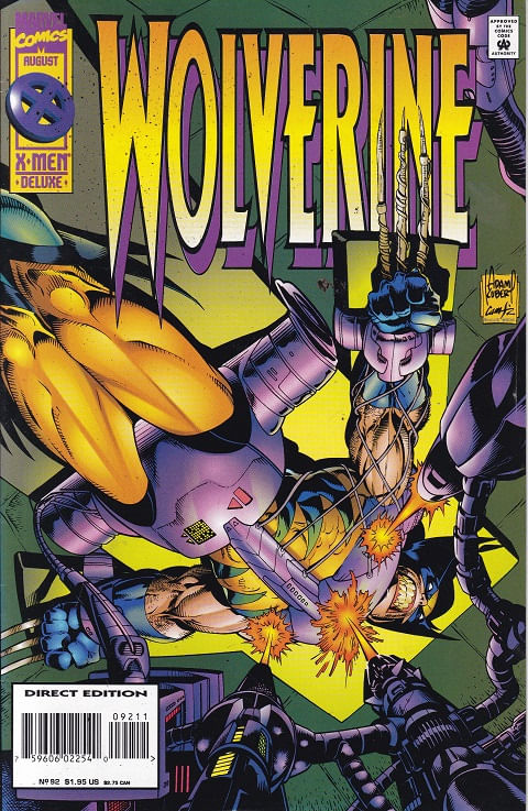 Wolverine - Volume 1 # 92