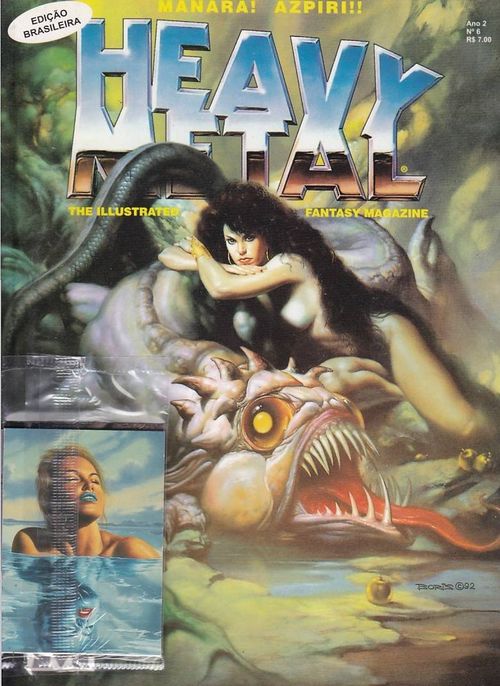Heavy Metal Brasileira # 06 - COM O BRINDE ORIGINAL