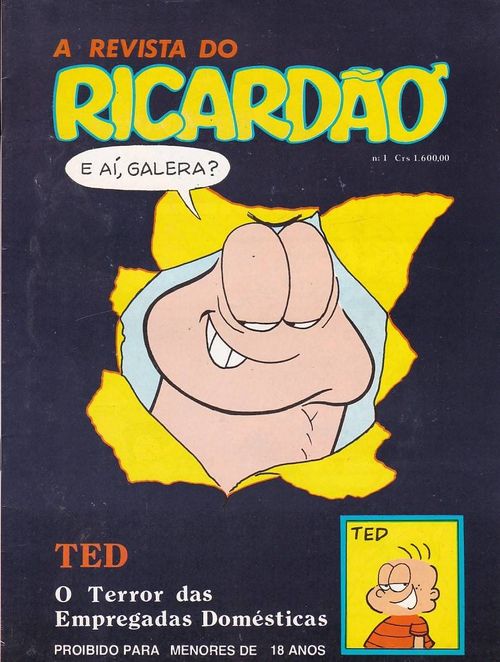 Revista do Ricardão # 1 - COM O BRINDE ORIGINAL