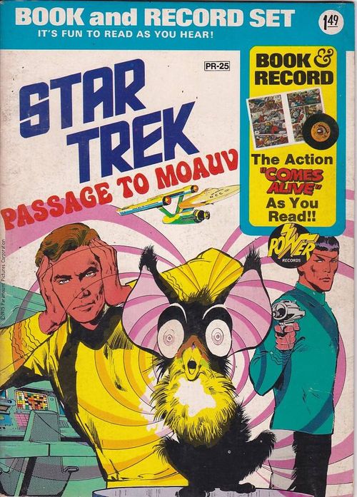 Book and Record - Star Trek - Passage to Moauv # 25 - COM O BRINDE ORIGINAL