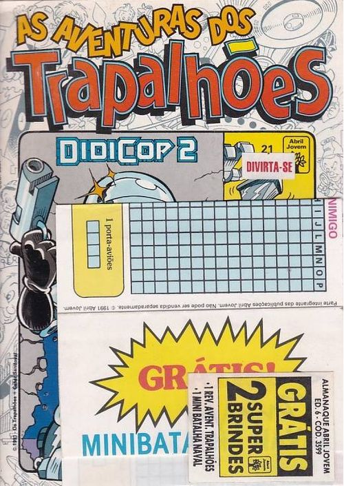 Aventuras dos Trapalhões # 21 - COM O BRINDE ORIGINAL