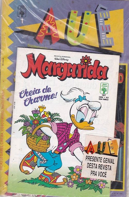 Margarida - 1ª Série # 187 - COM O BRINDE ORIGINAL