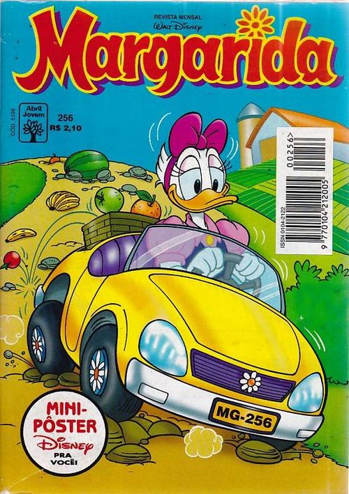 Margarida - 1ª Série # 256 - COM O BRINDE ORIGINAL