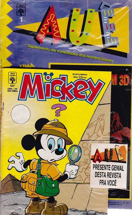 Mickey # 527 - COM O BRINDE ORIGINAL