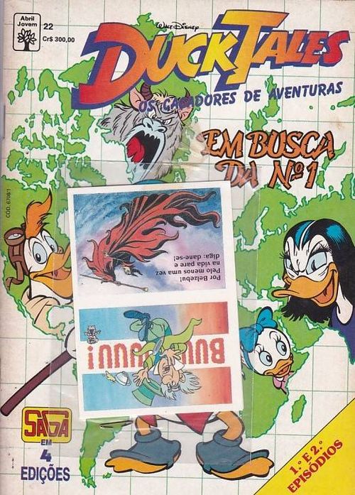 Duck Tales # 22 - COM O BRINDE ORIGINAL