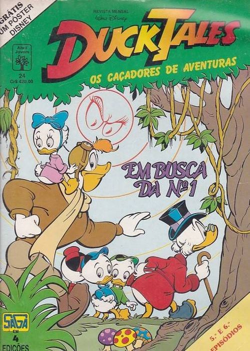 Duck Tales # 24 - COM O BRINDE ORIGINAL