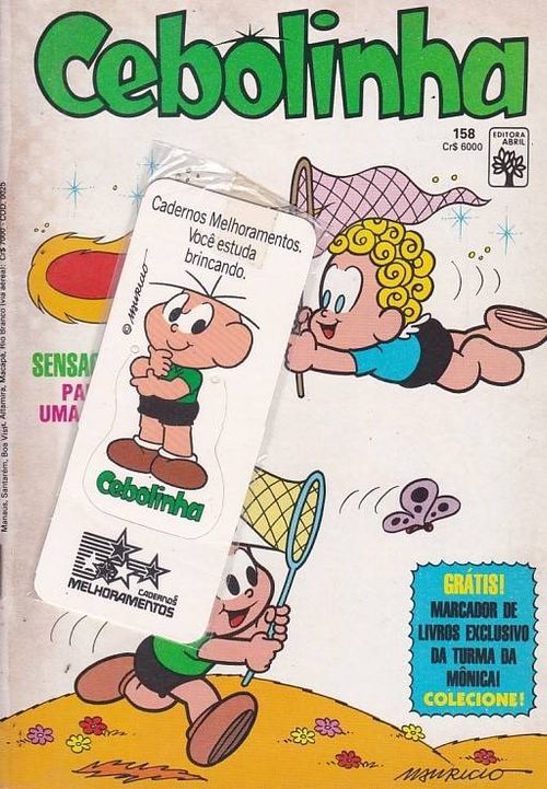 Cebolinha # 158 - COM O BRINDE ORIGINAL
