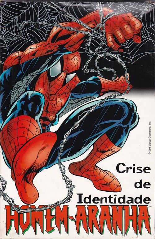 Homem-Aranha - Crise de Identidade - COM O BRINDE ORIGINAL - BOX ORIGINAL DA ÉPOCA
