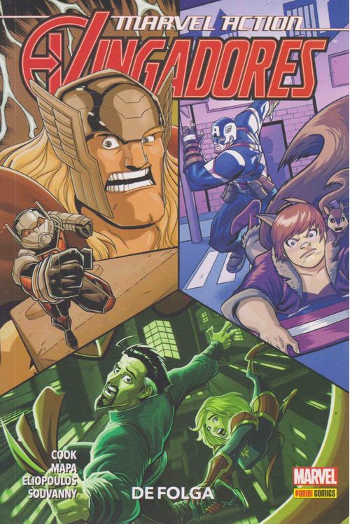 Marvel Action - Vingadores # 3 - De Folga
