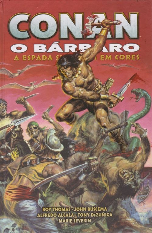 Conan - O Bárbaro - A Espada Selvagem em Cores - Volume 1 (Capa Dura)