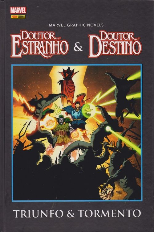 Marvel Graphic Novels - Volume 03 - Doutor Estranho e Doutor Destino - Triunfo e Tormento (Capa Dura)
