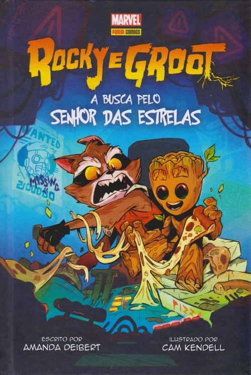 Rocky e Groot - A Busca Pelo Senhor das Estrelas (Capa Dura)