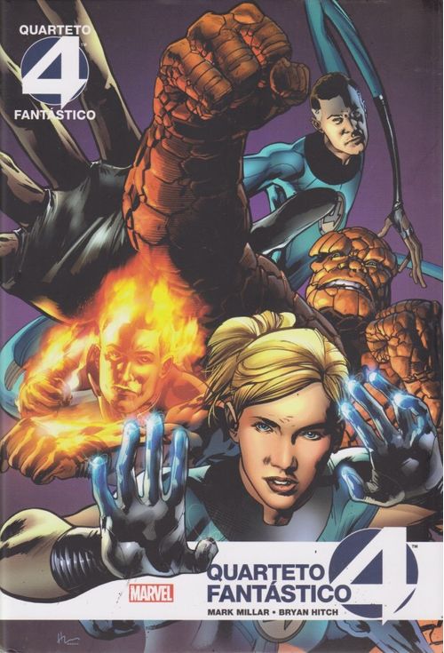 Quarteto Fantástico por Mark Millar e Bryan Hitch (Omnibus)