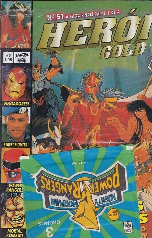 Herói Gold # 51 - COM O BRINDE ORIGINAL