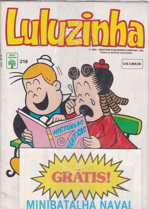Luluzinha # 218 - COM O BRINDE ORIGINAL