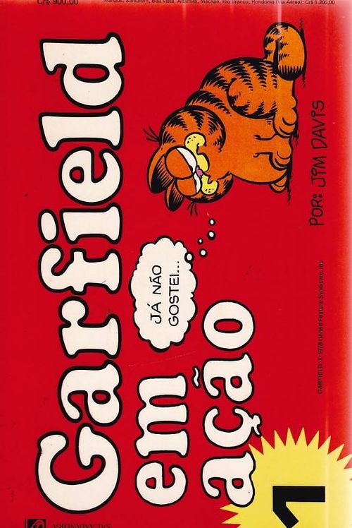 Garfield Em Ação - 1ª Série # 01