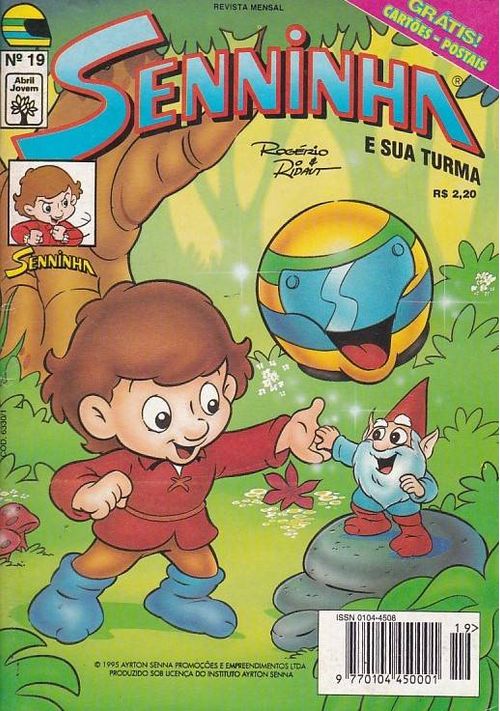Senninha # 019 - COM O BRINDE ORIGINAL