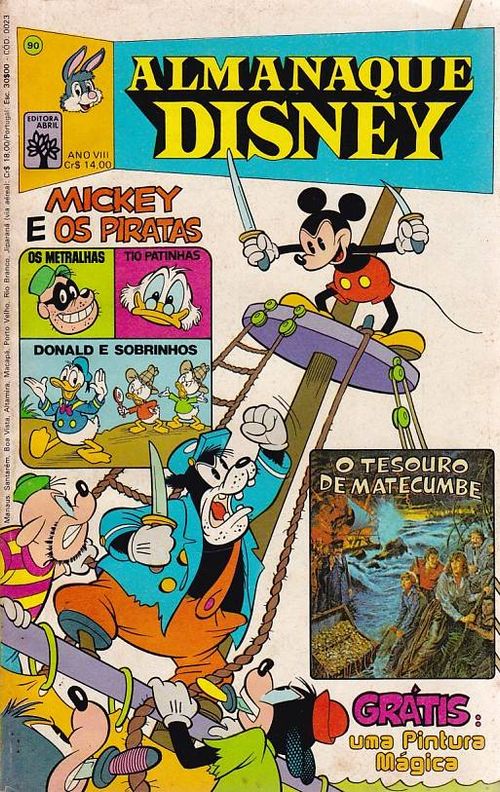 Almanaque Disney # 090 - COM O BRINDE ORIGINAL