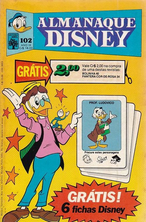 Almanaque Disney # 102 - COM O BRINDE ORIGINAL