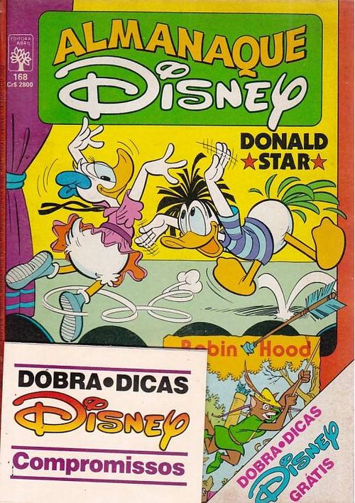 Almanaque Disney # 168 - COM O BRINDE ORIGINAL