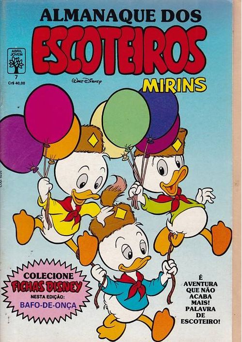 Almanaque dos Escoteiros Mirins # 7 - COM O BRINDE ORIGINAL