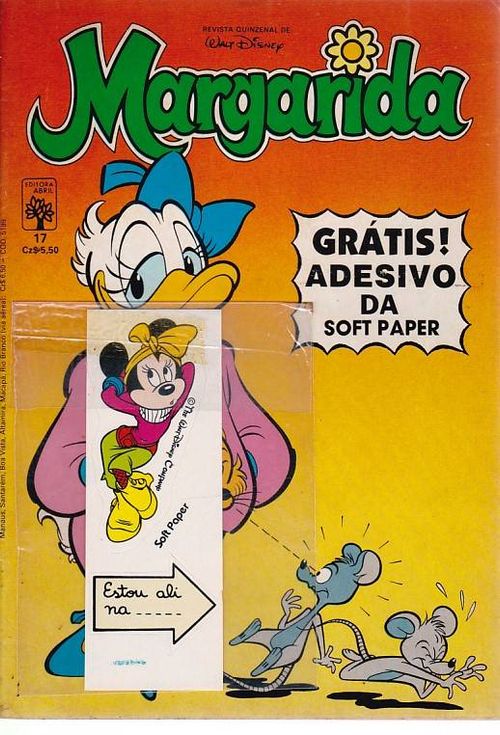Margarida - 1ª Série # 017 - COM O BRINDE ORIGINAL