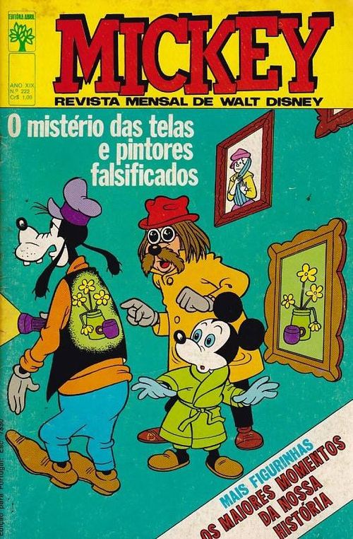 Mickey # 222 - COM O BRINDE ORIGINAL