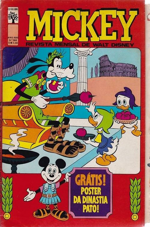 Mickey # 262 - COM O BRINDE ORIGINAL