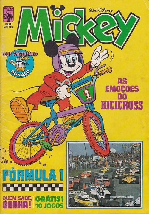Mickey # 381 - COM O BRINDE ORIGINAL