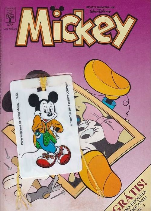 Mickey # 472 - COM O BRINDE ORIGINAL