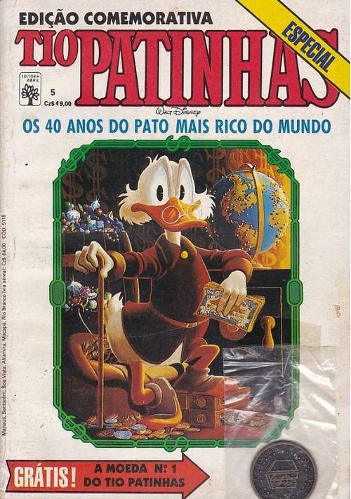 Tio Patinhas Especial # 05 - COM O BRINDE ORIGINAL