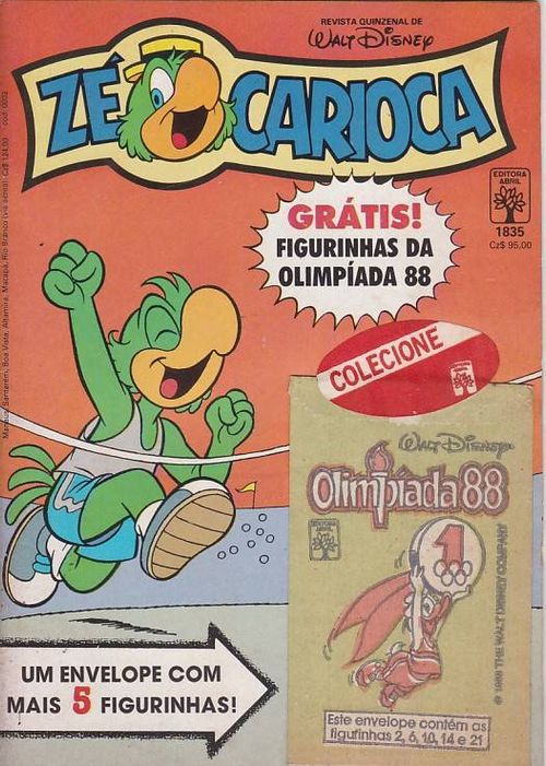 Zé Carioca # 1835 - COM O BRINDE ORIGINAL