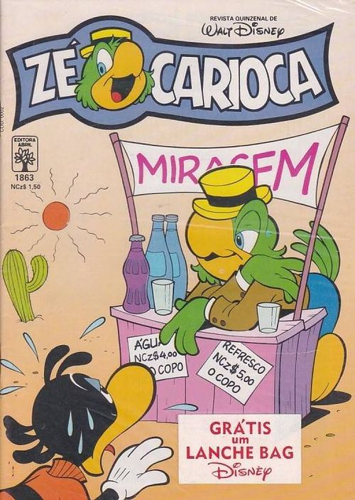 Zé Carioca # 1863 - COM O BRINDE ORIGINAL