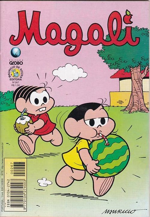 Magali # 267 - COM O BRINDE ORIGINAL