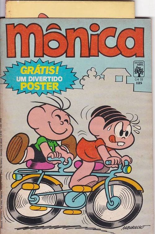 Mônica # 125 - COM O BRINDE ORIGINAL