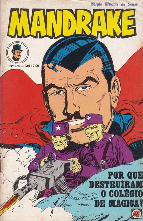 Mandrake # 278 - COM O BRINDE ORIGINAL