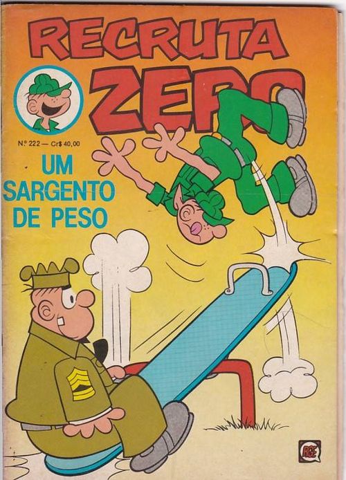 Recruta Zero # 222 - COM O BRINDE ORIGINAL