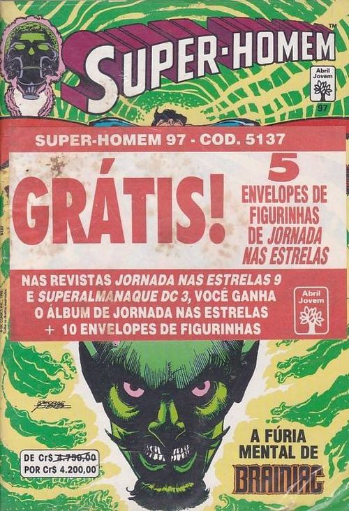 Super-Homem - 1ª Série # 097 - COM O BRINDE ORIGINAL