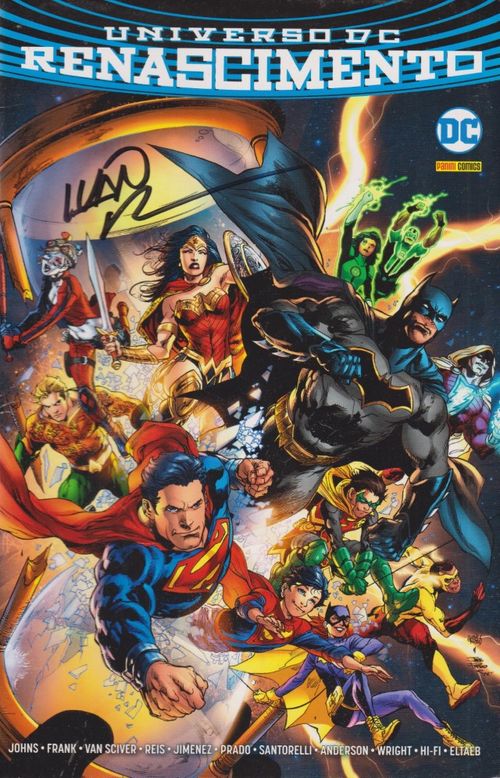Universo DC Renascimento (Capa Variante 2) - AUTOGRAFADO por Ivan Reis