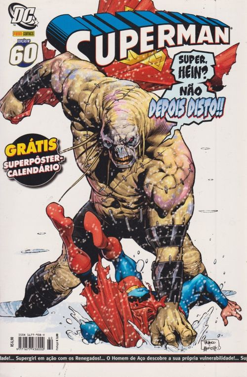 Superman - 1ª Série # 060 - COM O BRINDE ORIGINAL