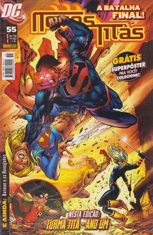 Novos Titãs - 1ª Série # 55 - COM O BRINDE ORIGINAL